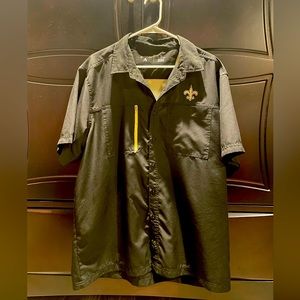 Antigua New Orleans Saints Button Down Shirt XL